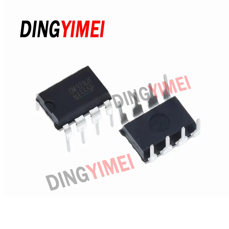 10pcs/lot New NE555 NE555P NE555N PRECISION TIMERS IC DIP-8