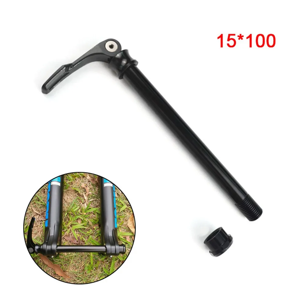 Bicycle Quick Release Mountain Bike Front Fork Thru Axle Skewer 15*100mm 15*100mm 20*110mm 15*110mm Aluminum Alloy Quick Release