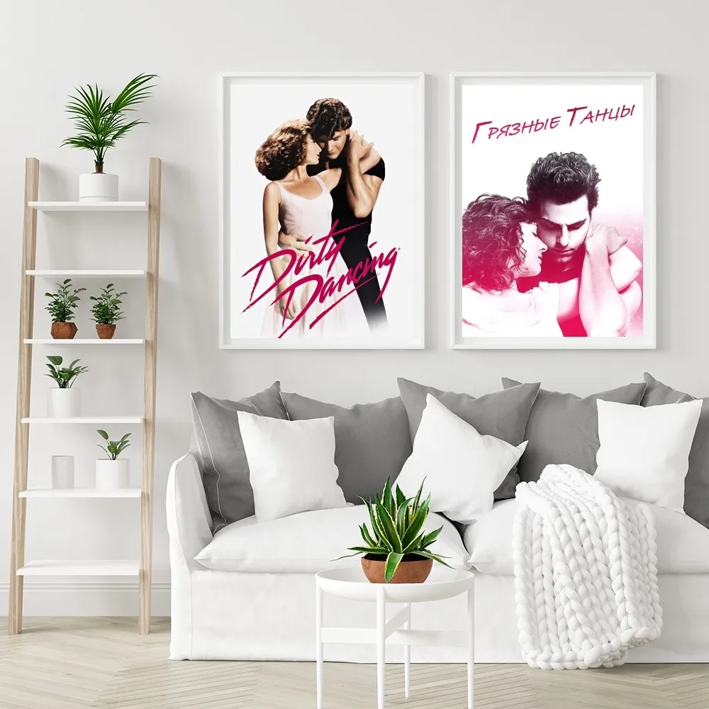 1pc Dirty Dancing Movie Poster Good Quality Prints And Posters Vintage Room Home Bar Cafe Decor Aesthetic Art Wall Painting