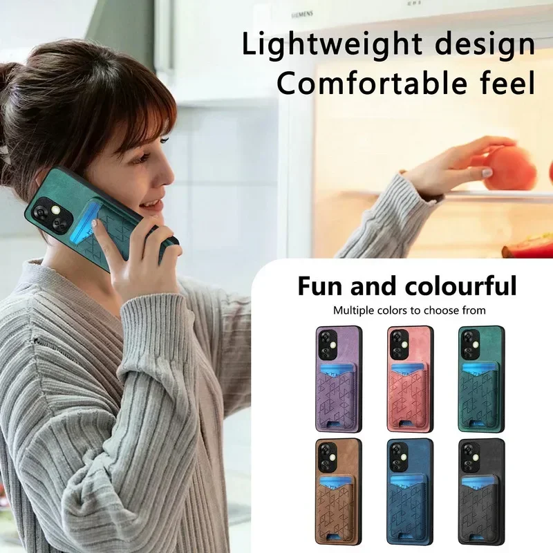 حافظة جلدية لهاتف Oneplus 15 5G 2025 لهاتف OnePlus 13R 13 12 15 غطاء فاخر One Plus ACE 5 Pro Nord N30 SE Stand Etui #6