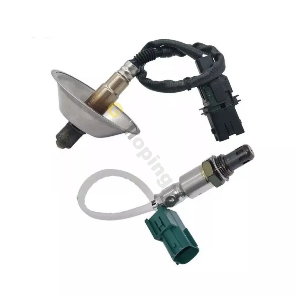 2pcs O2 Oxygen Sensor 1 2 for 2005-2012 Nissan Frontier 2009 Suzuki Equator 2.5L Air fuel Ratio Upstream Downstream 4 & 5 Wires