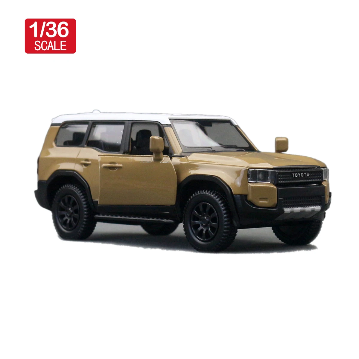 Makeda 5inch 1:36 Diecast Model car Toyota Land Cruiser LC250