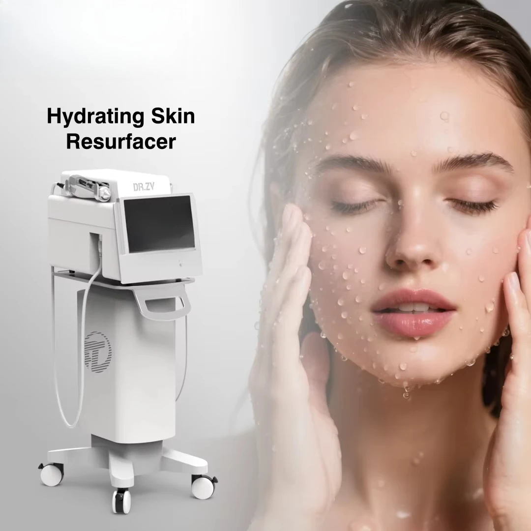 Dual-Tech Non-invasive Tool: High Pressure Jet Peel for Salon Water Droplet Lifting & Rejuvenation