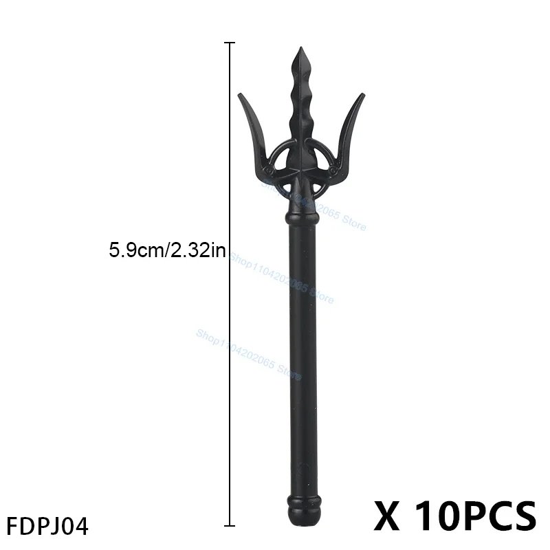 

Weapons Axe Halberds Hammer Knives Building Blocks Accessories Military Knight Medieval Figures Kids Toys Gifts FDPJ01-20 10PCS