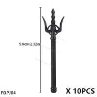 Weapons Axe Halberds Hammer Knives Building Blocks Accessories Military Knight Medieval Figures Kids Toys Gifts FDPJ01-20 10PCS