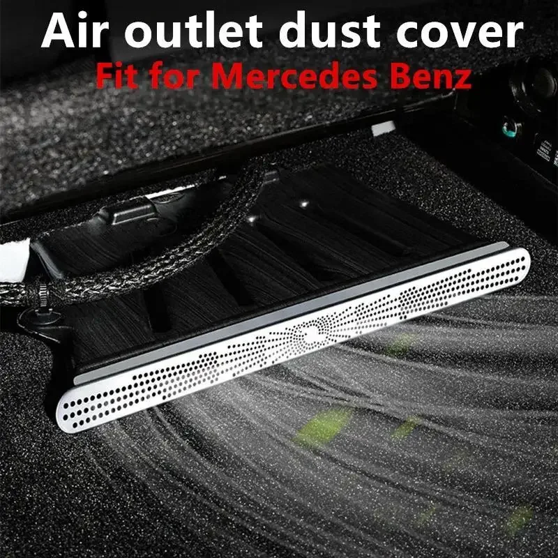 For Mercedes Benz A Class CLA GLA GLB EQA EQB W177 X247 W118 Car under the Seat Air Conditioner Outlet Dust Protective Cover