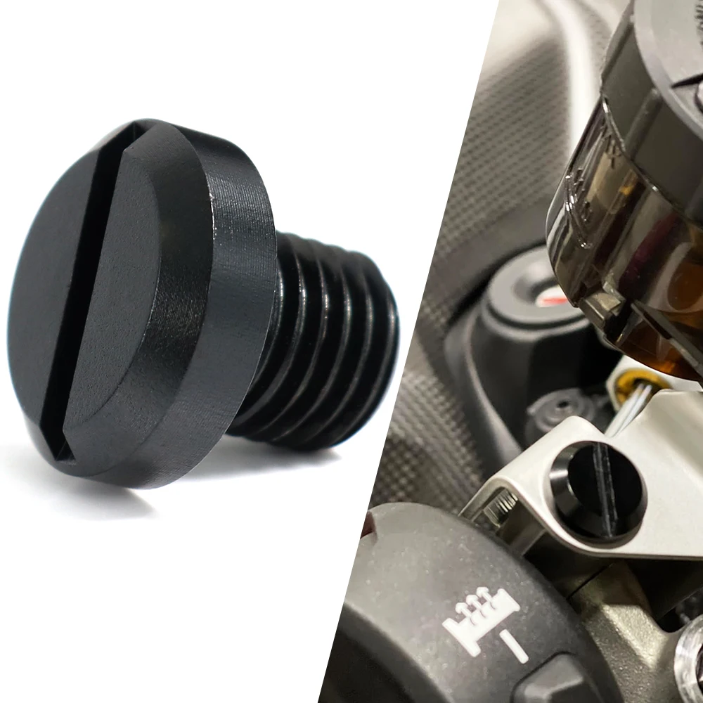 

M10*1.5 Mirror Hole Plug Cover Bolt Fit For BMW F650GS F800GS F800R R1200R R1200GS S1000R S1000XR K1300R R nine-T Scrambler