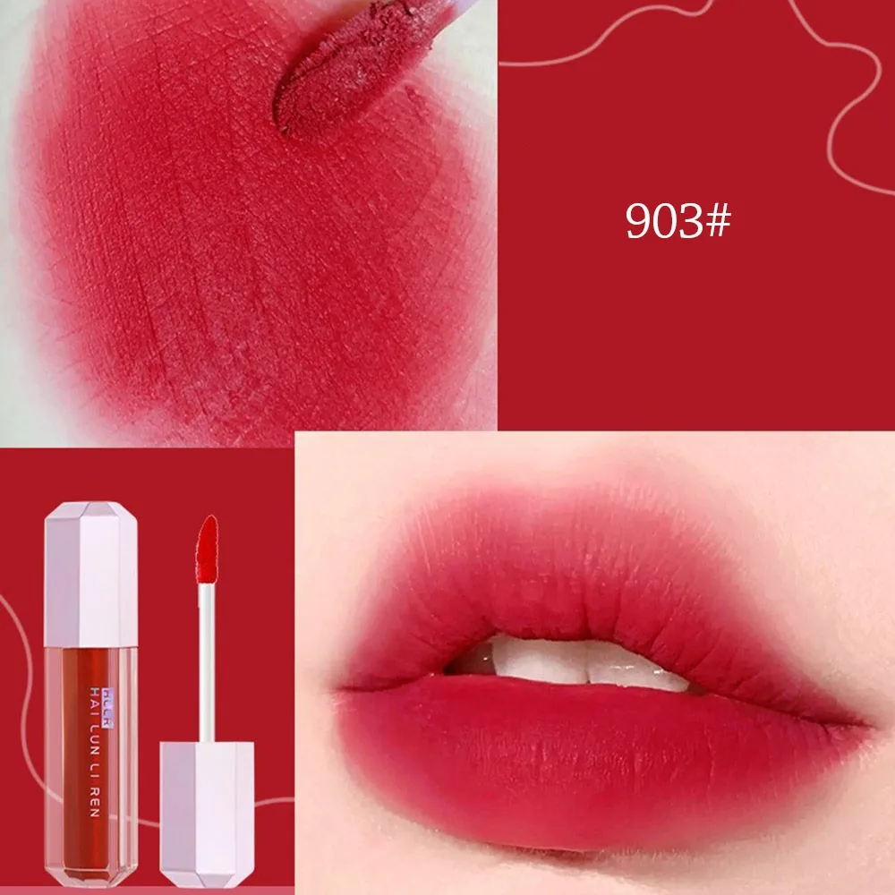 Lip Oil Moisturizing Lip Tint Matte Velvet Liquid Lipstick Beauty Makeup Tools Long-lasting Lip Gloss Makeup