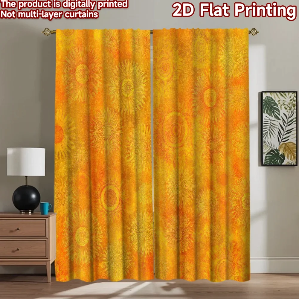 1 Stück 2D Flach-Fotografie-Hintergrund, Hintergrundstoff, helle Sonnenstrahlen, Kreise, 100 % Polyester, Partydekoration, geeignet für