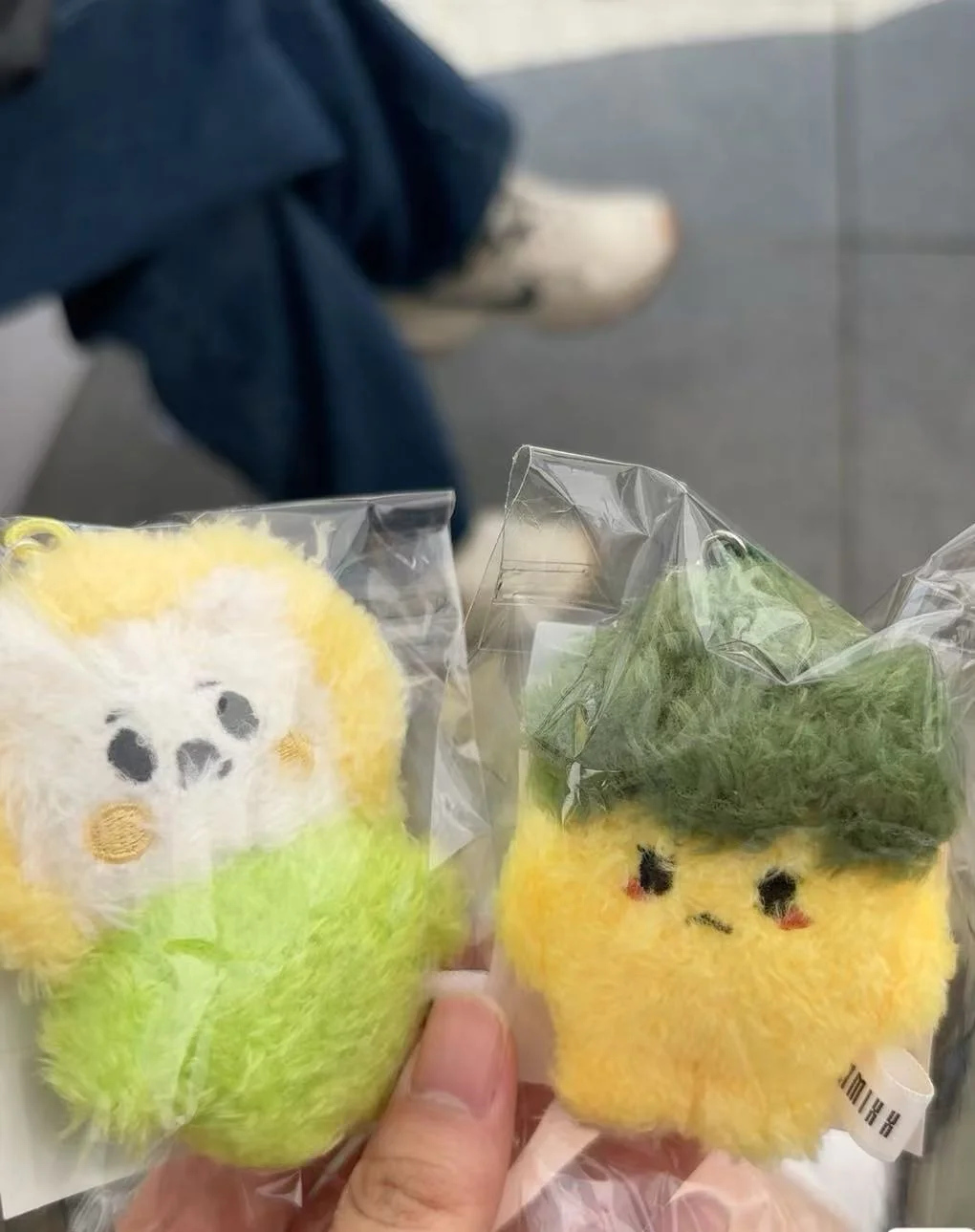 6 szt./zestaw Kpop Idol NMIXX Uroczy Pluszowy Brelok Zawieszka Najlepszy Przyjaciel LILY HAEWON SULLYOON BAE JIWOO KYUJIN Prezent dla Fanów