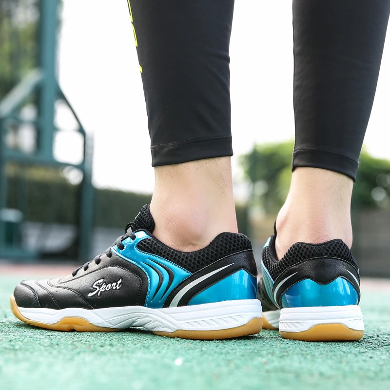 Large Size Outdoor Badminton Shoes Men's Casual Sports Shoes Women's Lightweight Versatile Running Shoes Comfortable Breathable