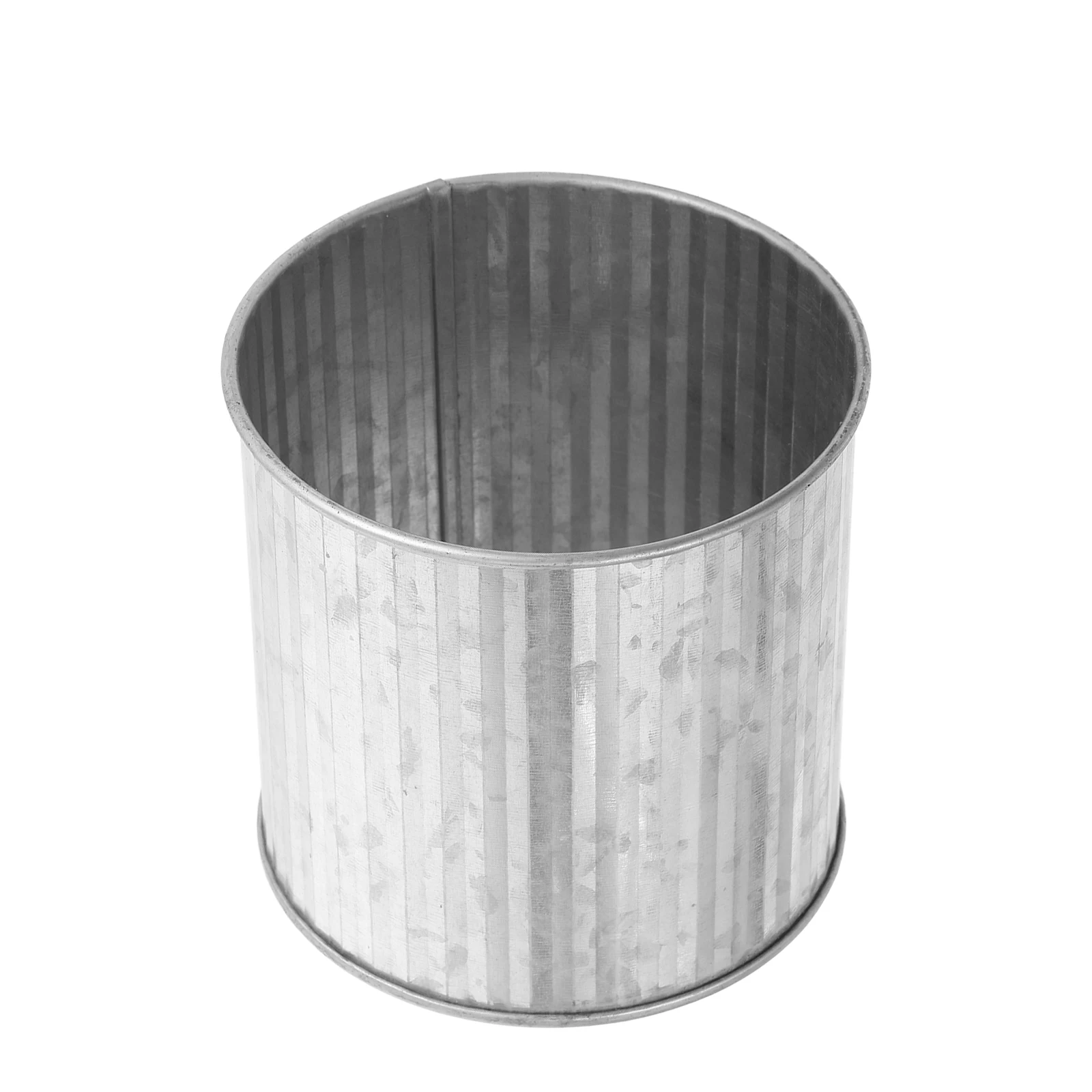 

Retro Tin Flower Pot Vintage Metal Vases Galvanized Bucket Iron Mason Jar Plant Pots Floral Container Gardening Accessories