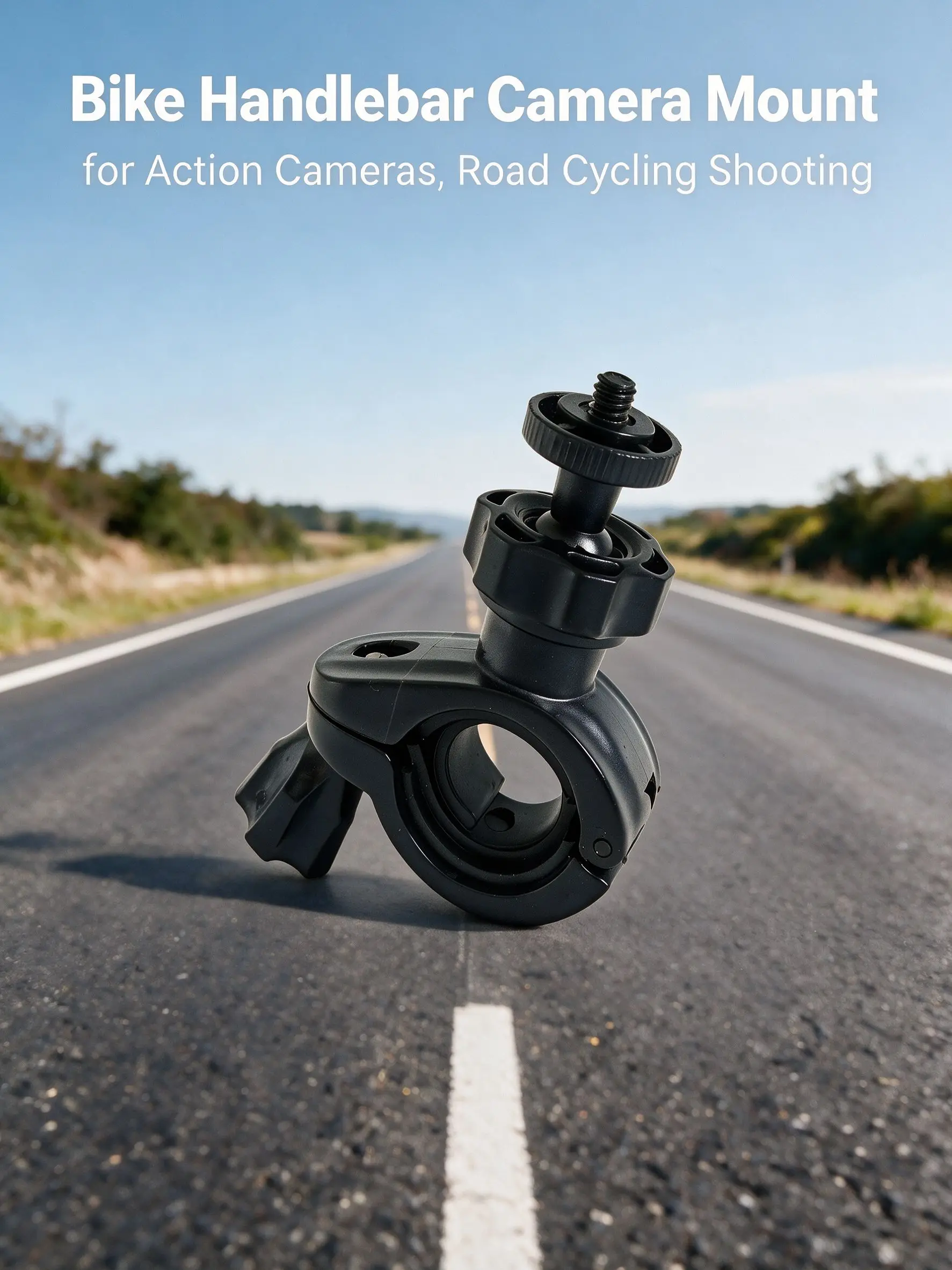Fahrrad Lenker Halterung Fahrrad Halter Für GoPro Hero 13 12 11 10 9 8 7 6 5 Insta360 SJCAM AKASO DJI Osmo Action Kamera Zubehör