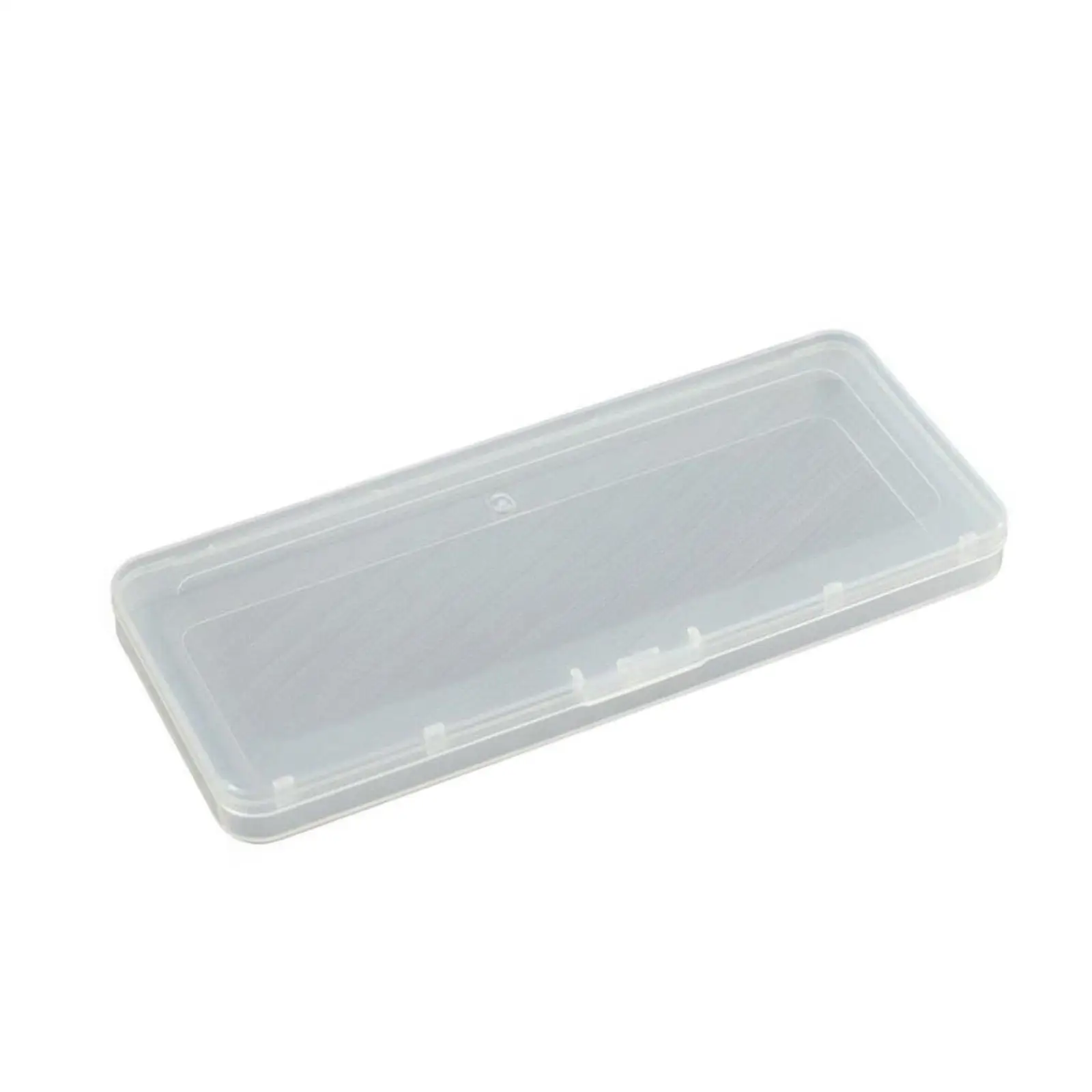 Card Storage Case Small Clear Organizer Plastic Box Sturdy PP Sealed Container for Components Nails Screws