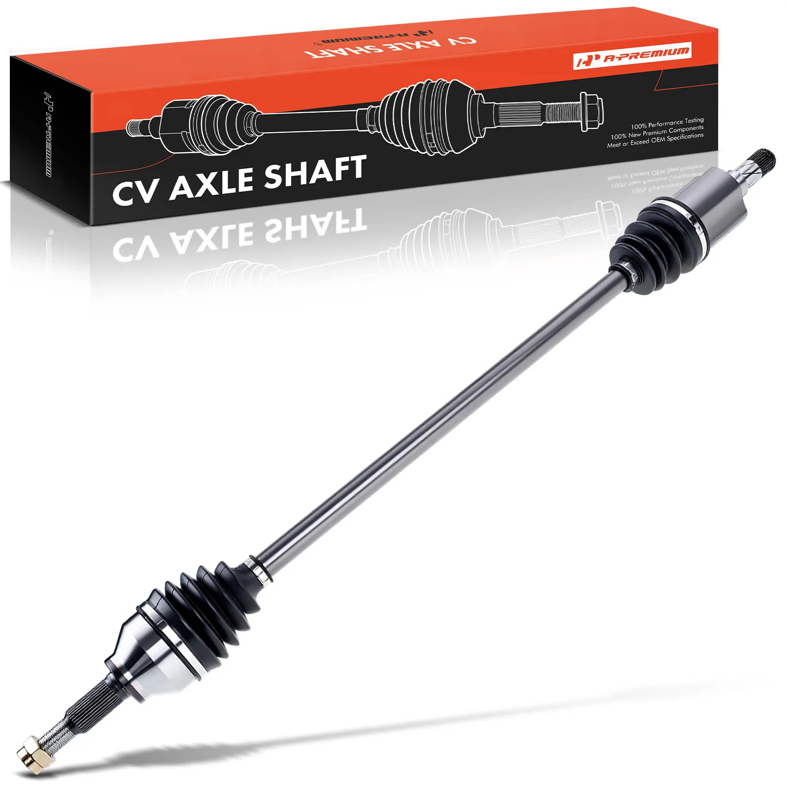 A-Premium Front Passenger Side CV Axle Assembly for Saturn Ion 2003-2004