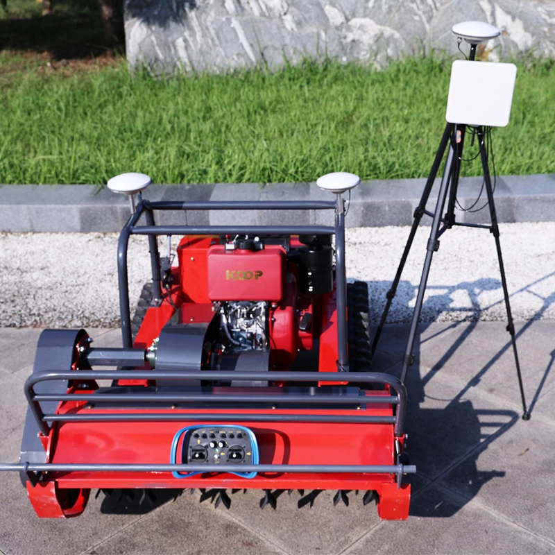 

Индивидуальный вездеходный станок для резки травы EPA, робот-газонокосилка с дистанционным управлением, садовая роботизированная газонокосилка с GPS