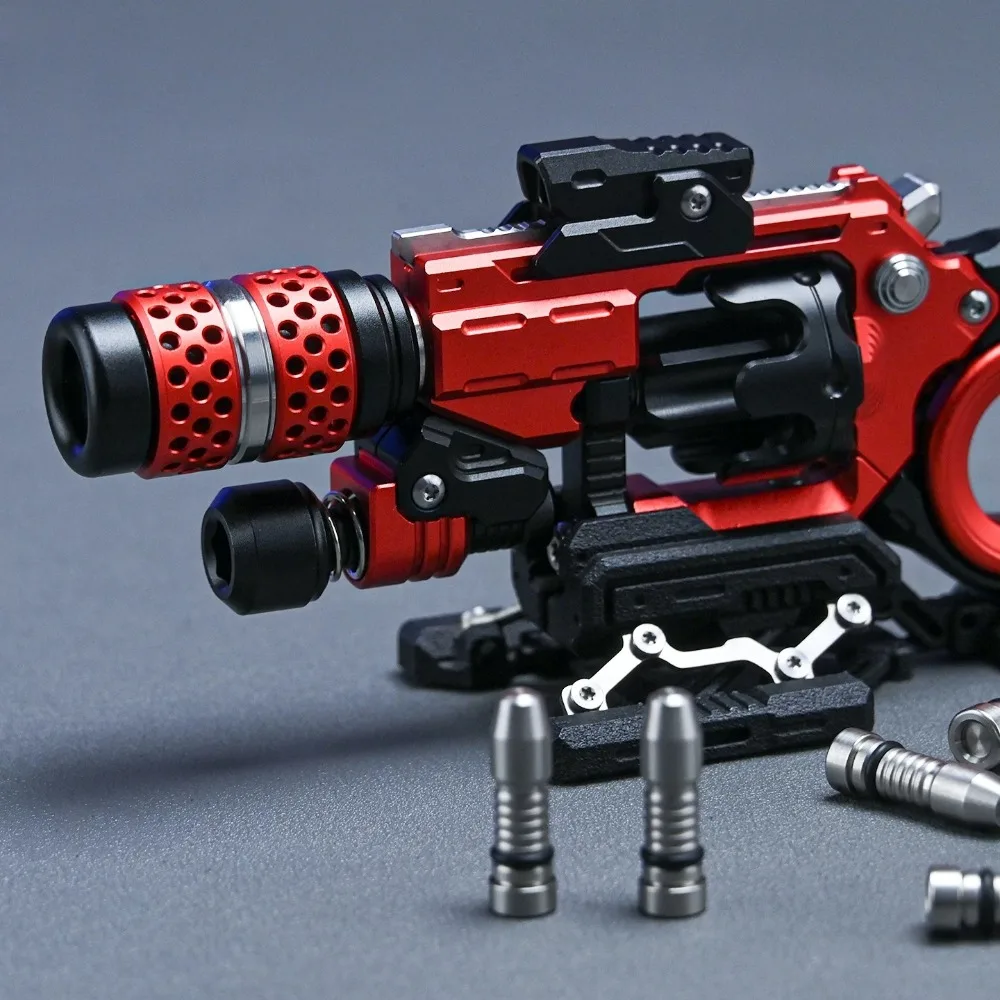 EDCELL Red and Black Destroyer Composite EDC Fidget Spinner Desktop Decompression Toy