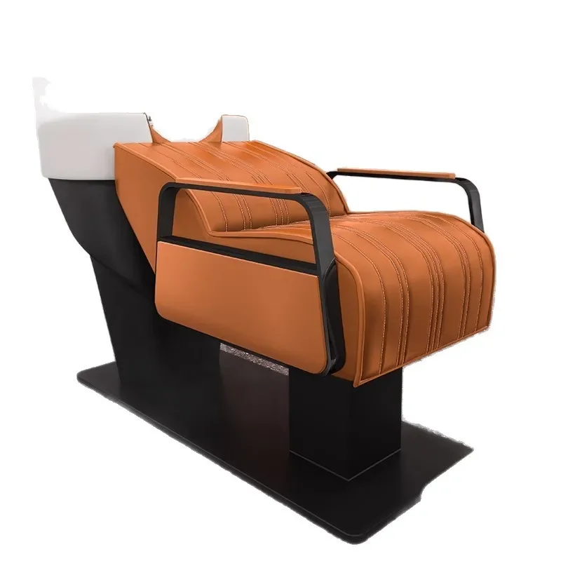 

High-end new barber shop, shampoo, bed hair salon special hair salon