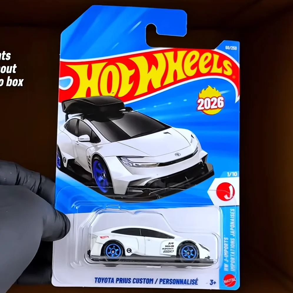 Mattel Hot Wheels 2026D Hot Wheels Cars Boys Toys 1/64 Alloy Formula Bull Ferrari Lamborghini Huracan Nissan Skyline Toyota Prius Honda Porsche Die-Cast Collectible Cars