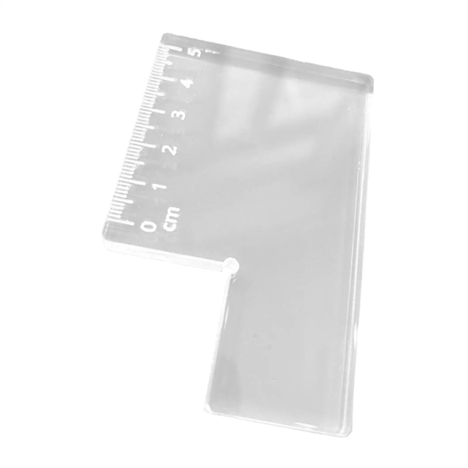 Stamp Positioning Ruler for School Art Activities Stamping Letters Card Making