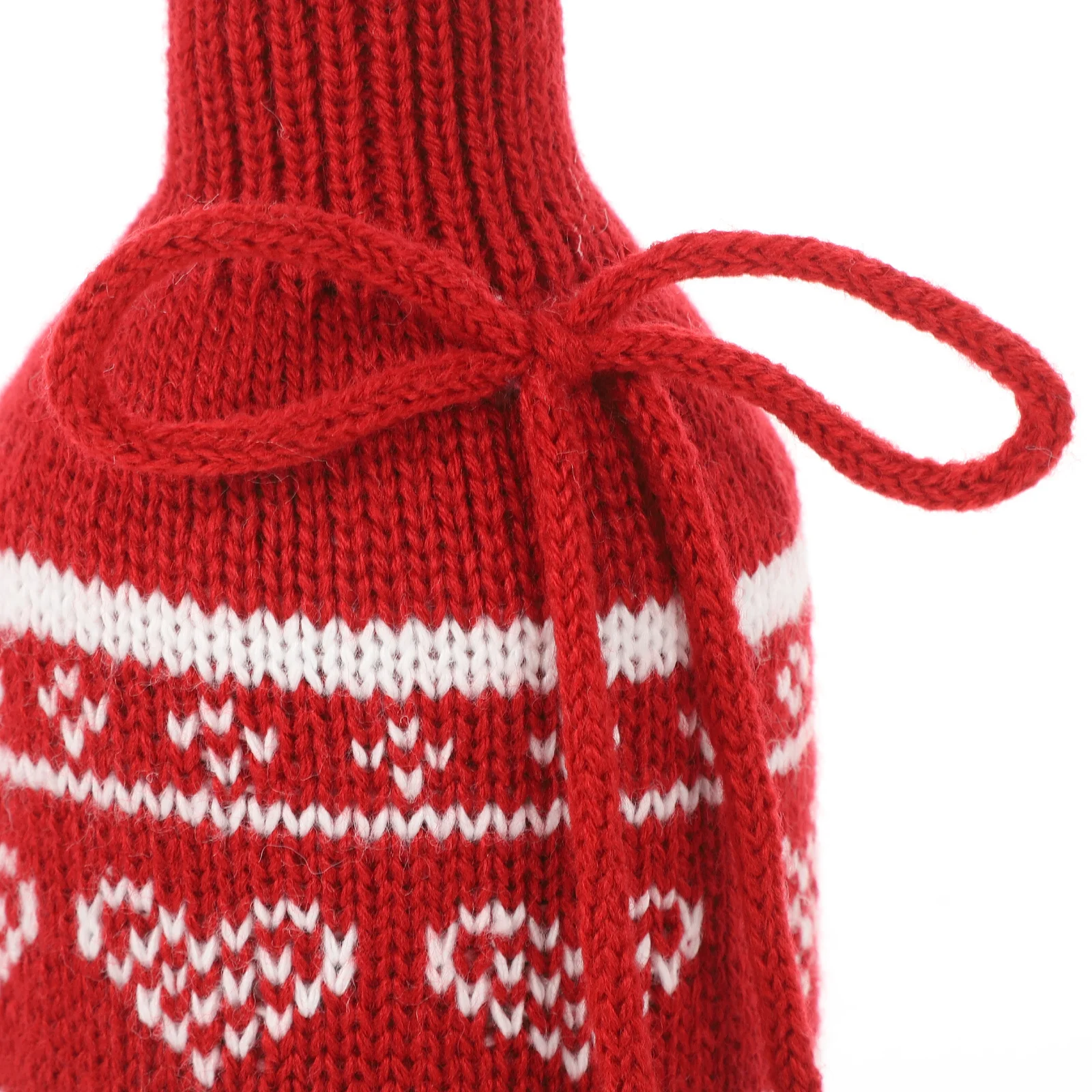 

2Pcs Christmas Wine Bottle Covers Snowflake Elk Decorative Xmas Party Supply Wine Bottle Sleeve Reusable Xmas Decoration Party