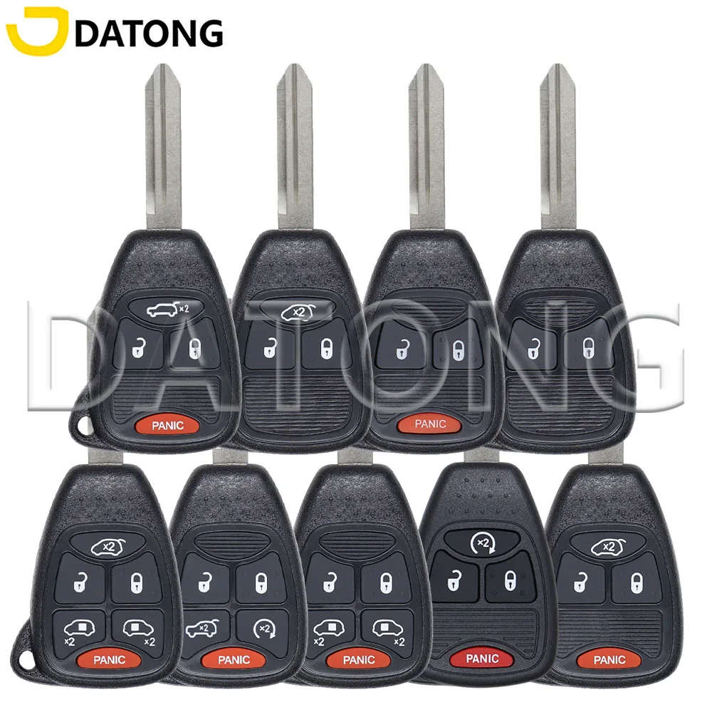 Datong World Replacement Car Remote Key Case Shell For Jeep Grand Cherokee Dodge Dakota Durango Charger Chrysler Commander