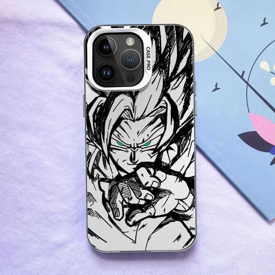 Dragon Ball Goku Vegeta Soft Shell Case for iPhone XS MAX 14 11 13 Pro MAX XR 12 16e 16Pro 15 14Pro - náhled 6