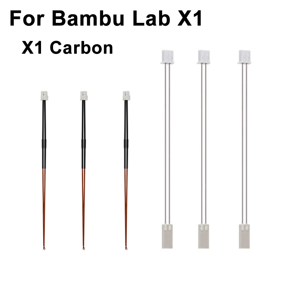 

Thermistor for Bambu Lab X1 Cartridge Heater 3D Printer Accessories Bambulab Hotend Thermistor for Bambu Lab X1 Carbon Hotend