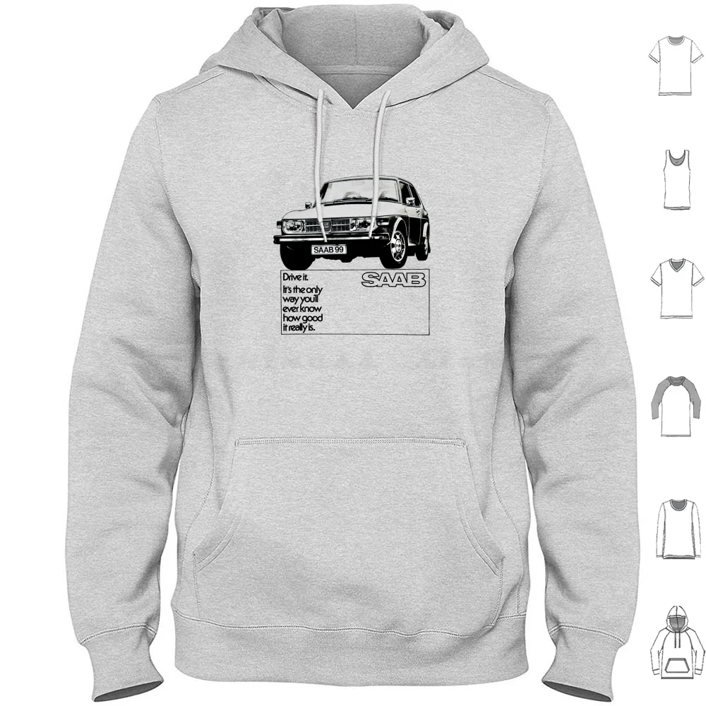 Saab 99 Hoodies Long Sleeve Saab 99 Saab 900 Swedish Car Cars 1960s 1970s 1980s 60s 70s 80s Saab Turbo Dad Mum Fathers