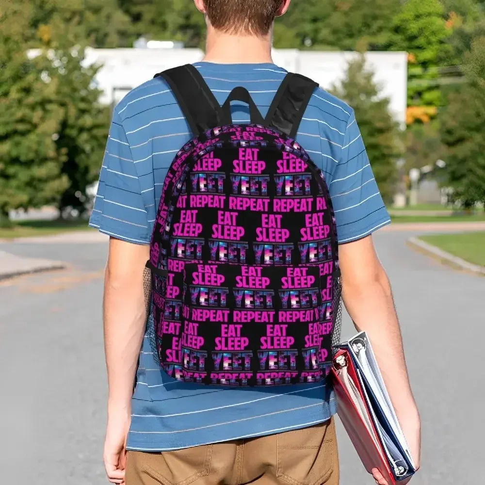 Jey Uso Yeet Backpack Logo Backpack Fashion Shopping Bag Vintage Bags Personalized School Backpack for Students