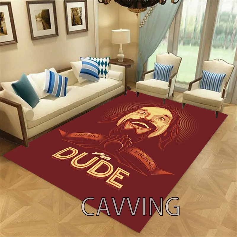 The Big Lebowski 3D Printed Carpet Flannel Rugs Anti-slip Large Rug Home Decoration for Living Room Bedroom Carpets