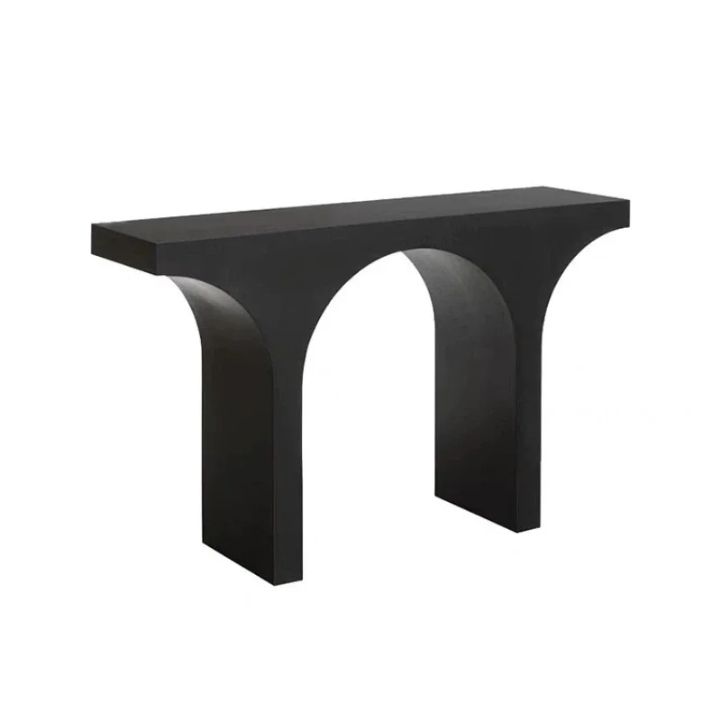 

French black fireplace decorative locker entry porch against the wall display cabinet storage small household fireplace