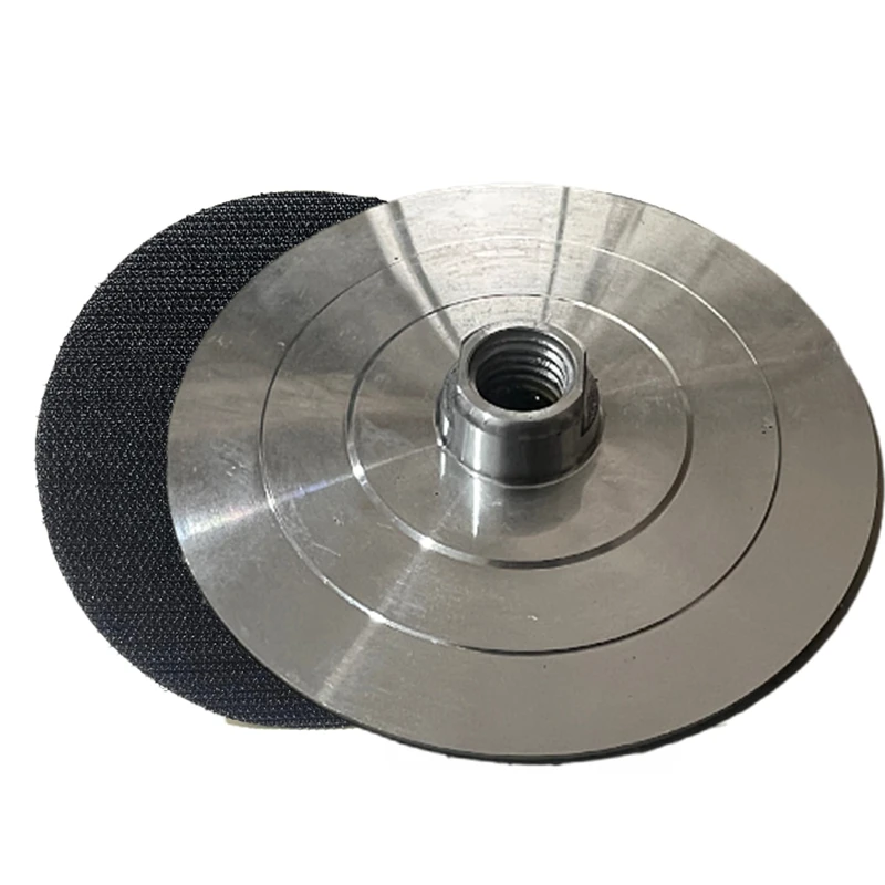 Imagem -05 - Backer Pad para Polimento de Diamante Base de Alumínio Backing Holder Backing Holder Gancho e Loop Bac 4