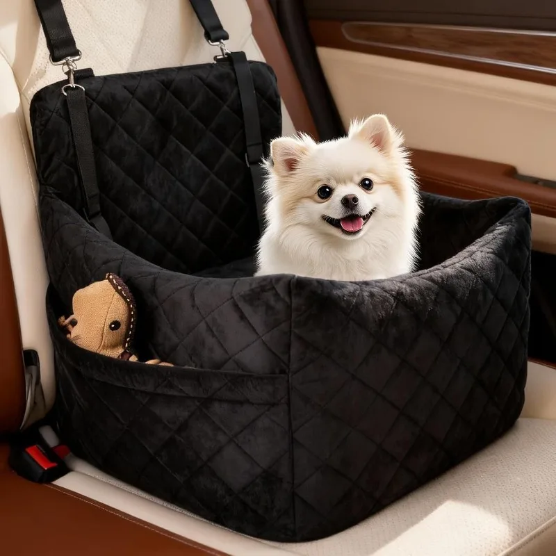 Pet suede car nest medium dog  passenger car car seat removable cleaning