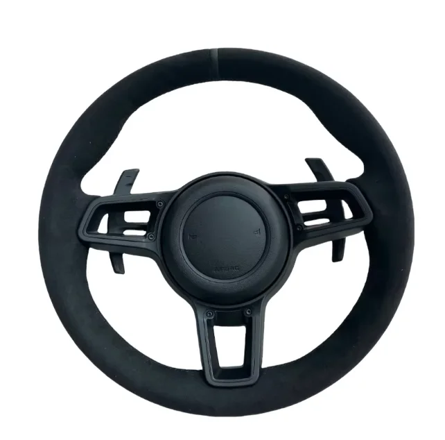 

For Alcantara Leather Steering Wheel For Porsche Panamera Macan Cayenne 918 911 718 970 971 958 PorS Che GT3 Sports Steering Whe