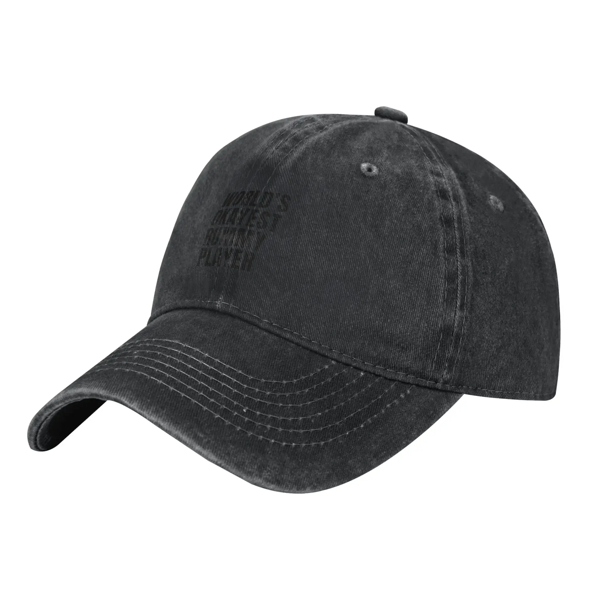 Fashion World s Okayest Rummy Player - Black baseball cap  Shopping And Dating Sun Caps