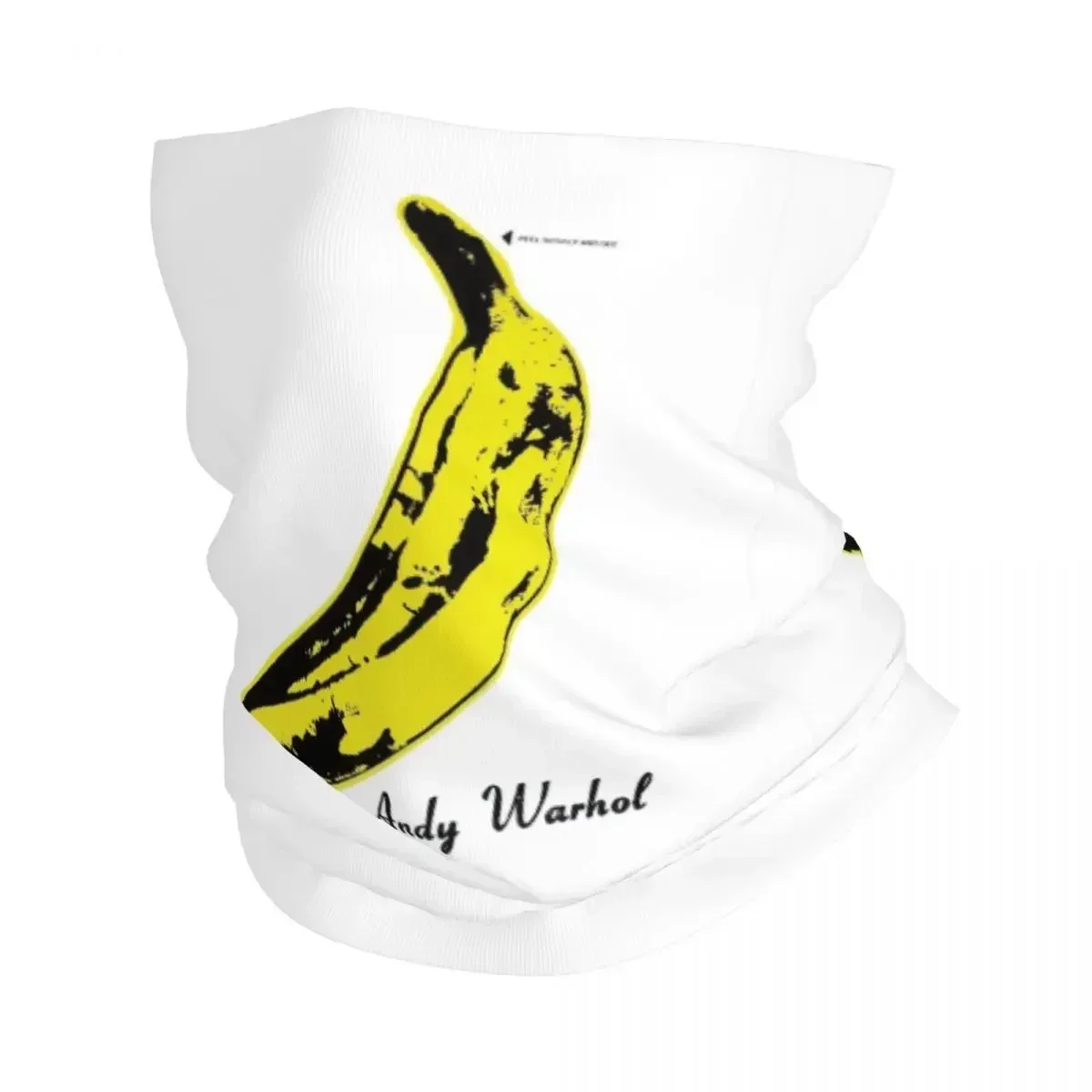 Banana Velvet Underground Bandana Neck Gaiter Printed Mask Scarf FaceMask Running For Men Women Adult Windproof