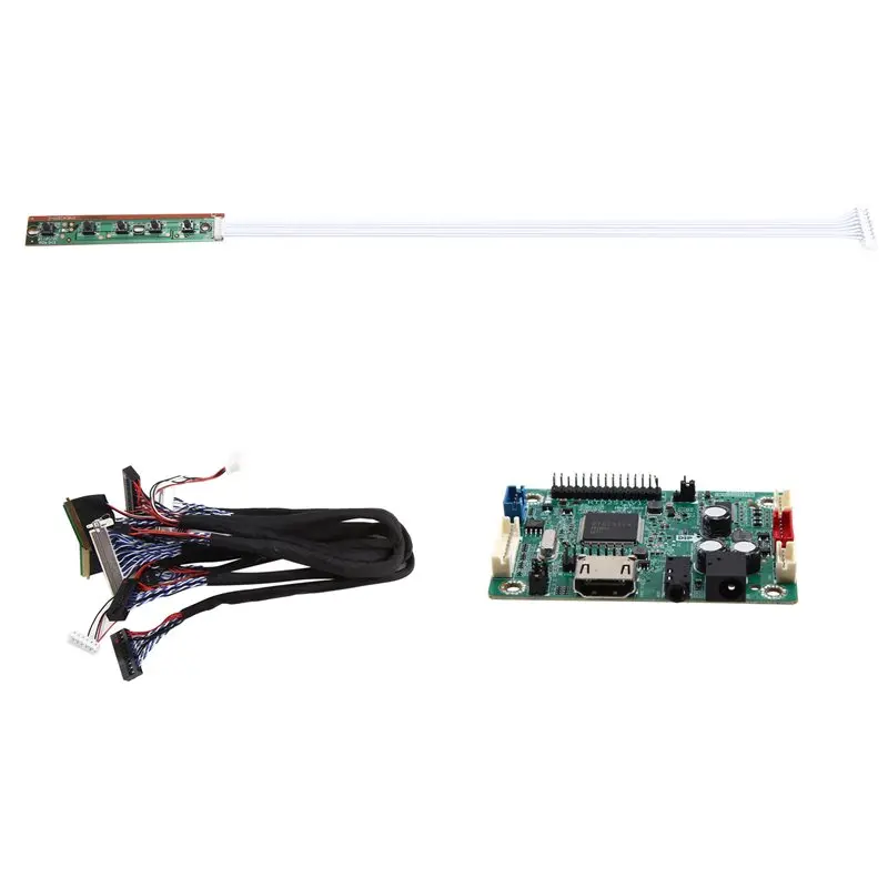 

Комплект A92Z Jump Cap Program+ с 6 кабелями LVDS (30P, 40P, 1/2CH, 6/8 BIT) для платы драйвера Mini LCD RTD2513 и контроллера LVDS