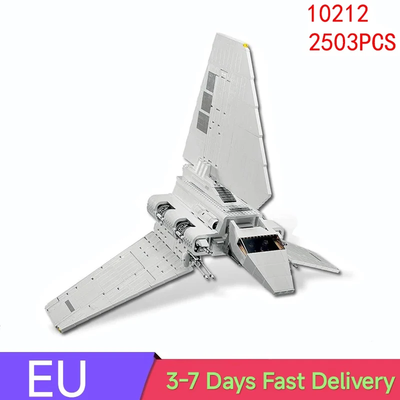 2503pieces The Imperial Shuttled Spaceship Model Building Blocks Space Brick Toys Adutls Birthday Gift Compatible With Set 10212