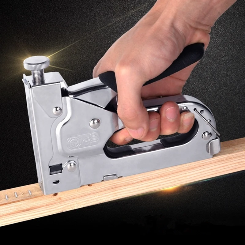 3 In 1 Hand Nail Gun Multi-Werkzeug Heftklammern Große Möbel Hefter Holz Tür Polster Framing Tisch Niet Hause dekoration Werkzeug