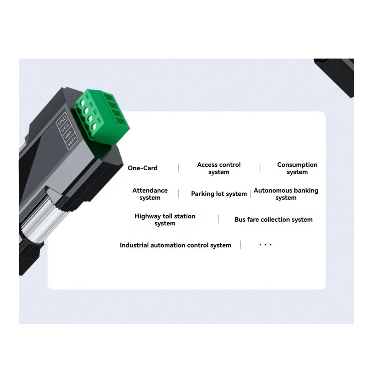 L73A NEW RS232 to RS485 Converter Industrial-Grade Passive Adapter with Serial Port Surge and -Protection