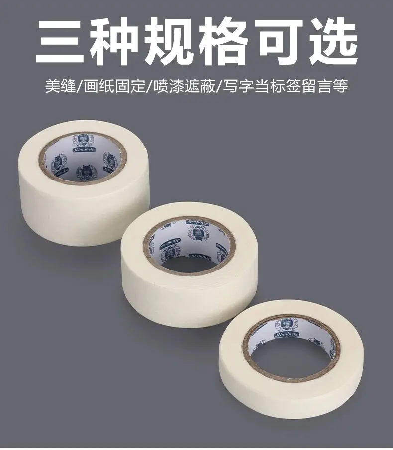 Schmincke Masking Tape 12/24/30mmx15Yard, beschreibbar und rückstandsfrei, leicht abreißbar, für Künstler-Aquarellmalerei, Skizzieren, Einrahmen – Detail 4
