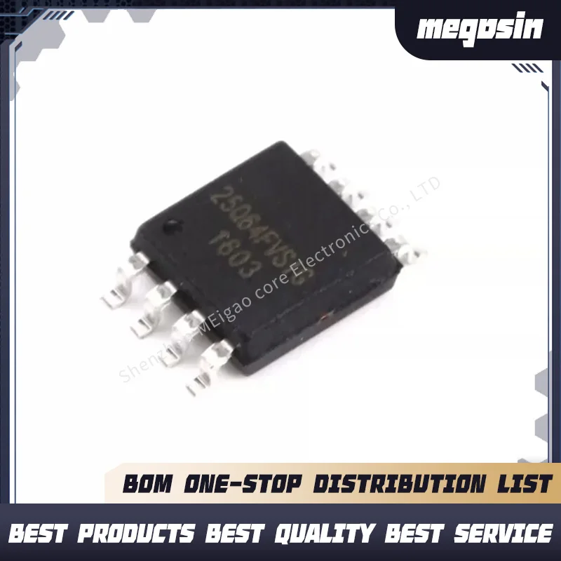 5PCS/LOT W25Q64FVSSIG 25Q64FVSIG 8M SOP8 Flash memory chip