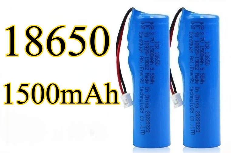 

18650 Батарея 1500 мАч 3,7 В Перезаряжаемый источник питания Косметическое оборудование Пистолет-распылитель Литий-ионная батарея для лица Mr.