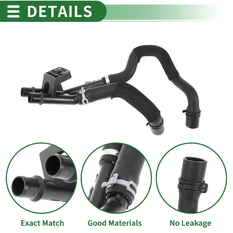 LR022730 AL3Q121144DA Tubo flessibile del liquido di raffreddamento del radiatore Tubo scaldabagno per Land Rover Range Rover 2010-2019