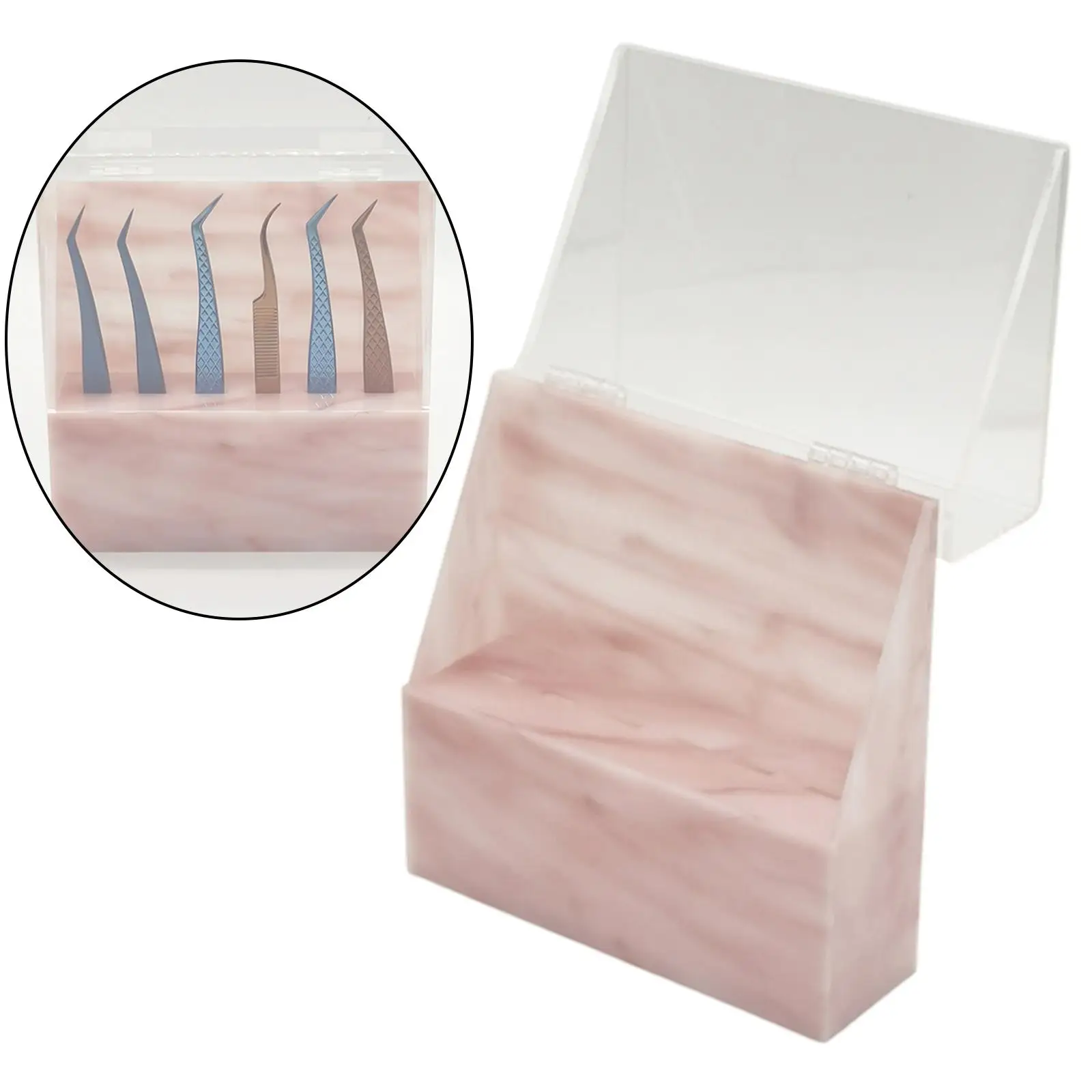 Eyelash Extension Tweezer Organizer Storage Rack Stand Display Tweezer Shelf