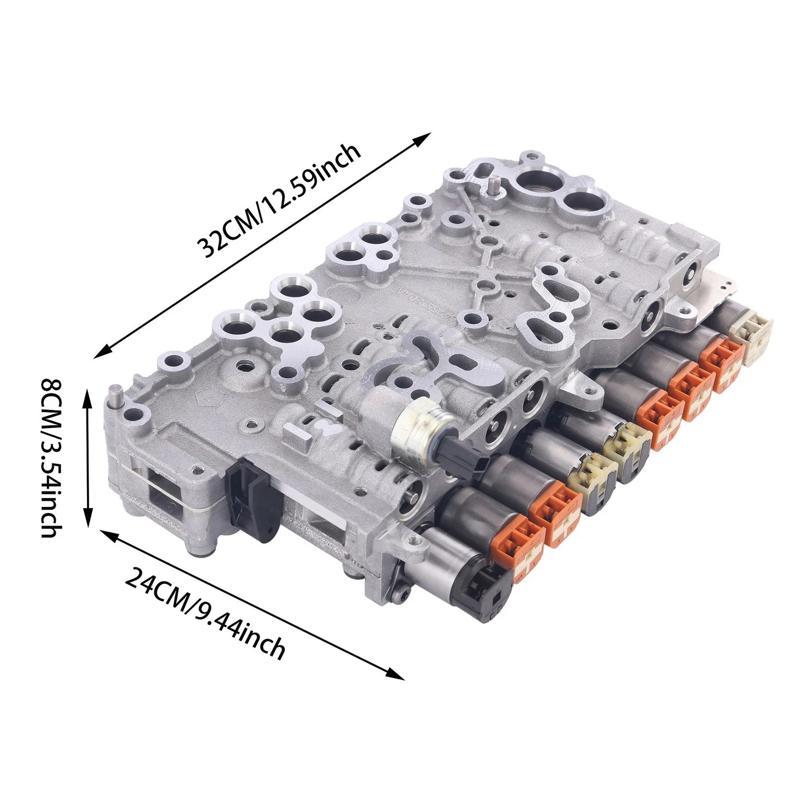 Artudatech Transmission Valve Body With 9 Solenoids 9HP48 For Jeep Cherokee Chrysler 2014 2015 2016 2017 ZF9HP48 04753134AA