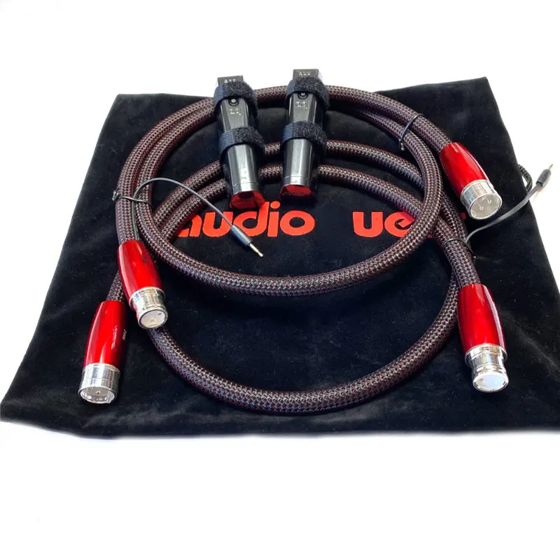 Audiophile FIRE XLR Cable Male To Female Balance Interconnect A Pair