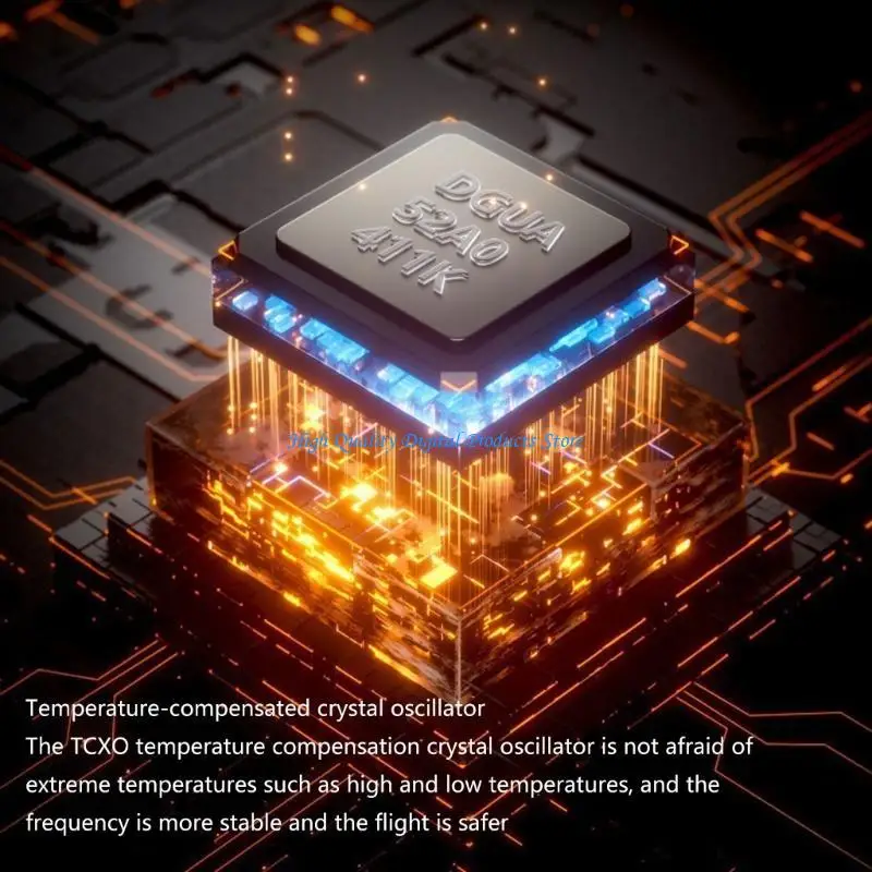 U2JE ELRSダブル2.4gダイバーシティレシーバーアクセサリー信号トランスミッションレシーバー