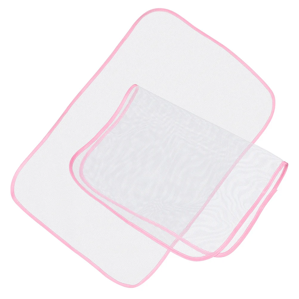 

2pcs Mesh Cloth Lightweight Pressing Pad For Table Resistant Protective Ironing Mat Washable Reusable Ironing Pad